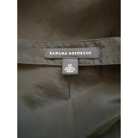 100% silk black slip dress by Banana Republic - Picture 5 of 8